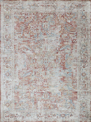 The Met X Exquisite Rugs Antique Loom 5593 Rust/Beige Area Rug main image