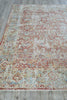 The Met X Exquisite Rugs Antique Loom 5594 Rust/Blue Area Rug Closeup Image