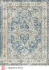 The Met X Exquisite Rugs Antique Loom 5598 Blue/Beige Area Rug