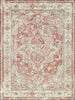 The Met X Exquisite Rugs Antique Loom 5600 Rust/Beige Area Rug main image