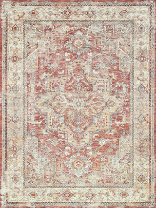 Exquisite Rugs Antique Loom 5600 Rust/Beige Area Rug main image