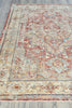 The Met X Exquisite Rugs Antique Loom 5600 Rust/Beige Area Rug Closeup Image