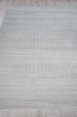 Exquisite Rugs Castelli 5627 Light Gray Area Rug Closeup Image