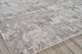 Exquisite Rugs Mineral 5639 Brown Area Rug Corner Image