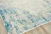 Exquisite Rugs Mercuri 5664 Silver/Blue Area Rug by The Met Corner Image