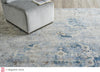 The Met X Exquisite Rugs Vintage Looms 5673 Light Blue/Beige Area Rug Lifestyle Image Feature