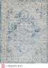 The Met X Exquisite Rugs Vintage Looms 5677 Blue/Beige Area Rug