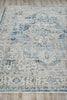 The Met X Exquisite Rugs Vintage Looms 5677 Blue/Beige Area Rug Closeup Image