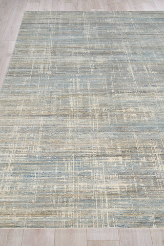Exquisite Rugs Mercuri 5684 Light Blue/Blue Area Rug by The Met Closeup Image