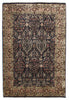 Exquisite Rugs Super Fine Millefleur 5689 Navy/Green Area Rug main image