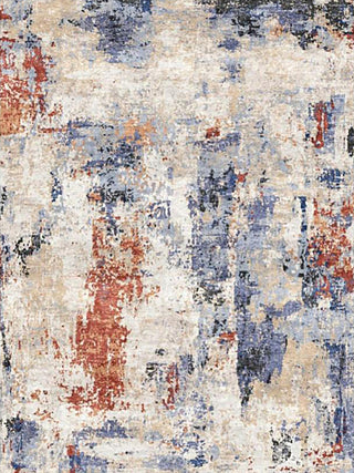Exquisite Rugs Floor Art 5701 Ivory/Beige/Blue/Rust Area Rug main image