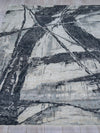 Exquisite Rugs Floor Art 5707 Silvery/Dark Gray Area Rug