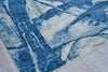 Exquisite Rugs Floor Art 5709 Ivory/Dark Blue Area Rug