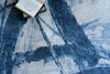 Exquisite Rugs Floor Art 5709 Ivory/Dark Blue Area Rug