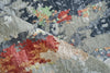 Exquisite Rugs Cosmo 5718 Silver/Multi Area Rug Pile Image