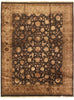 Exquisite Rugs Museum Kashan 5729 Charcoal/Beige Area Rug main image