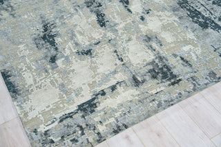 Exquisite Rugs Cosmo 5749 Gray/Charcoal Area Rug Corner Image