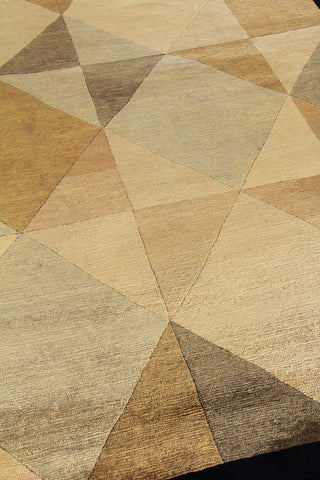 Exquisite Rugs Himalayan 5750 Black Area Rug Detail Image