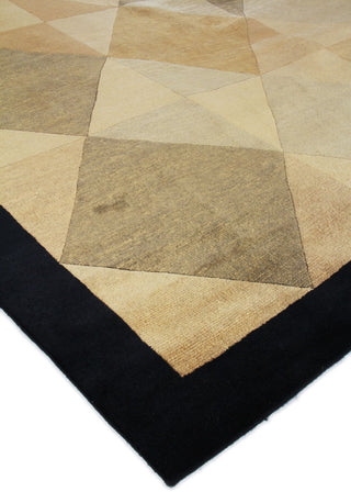 Exquisite Rugs Himalayan 5750 Black Area Rug Lifestyle Image Feature