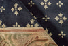 Exquisite Rugs Contemporary 5795 Black/Green Area Rug Pile Image