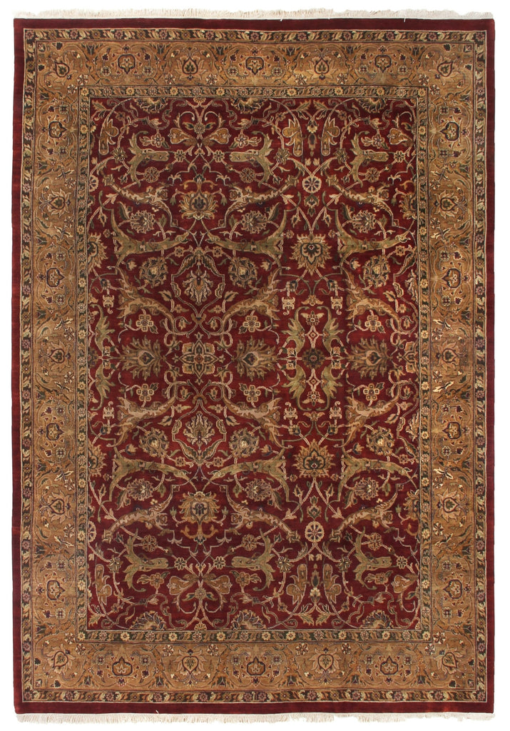 Exquisite Rugs Moghul 5849 Red/Gold Area Rug main image