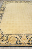 Exquisite Rugs Super Tibetan 5854 Gold/Black Area Rug Closeup Image
