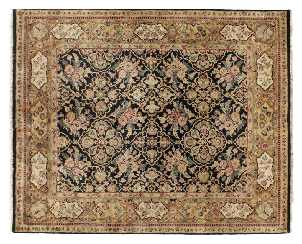 Exquisite Rugs Polonaise 5857 Black/Peach Area Rug main image