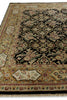 Exquisite Rugs Polonaise 5857 Black/Peach Area Rug Pile Image