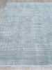Exquisite Rugs Serena 5874 Dark Gray Area Rug by The Met Closeup Image
