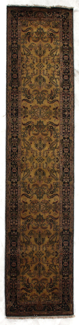Exquisite Rugs Antique Weave Mohajeran 5881 Gold/Black Area Rug Main Image