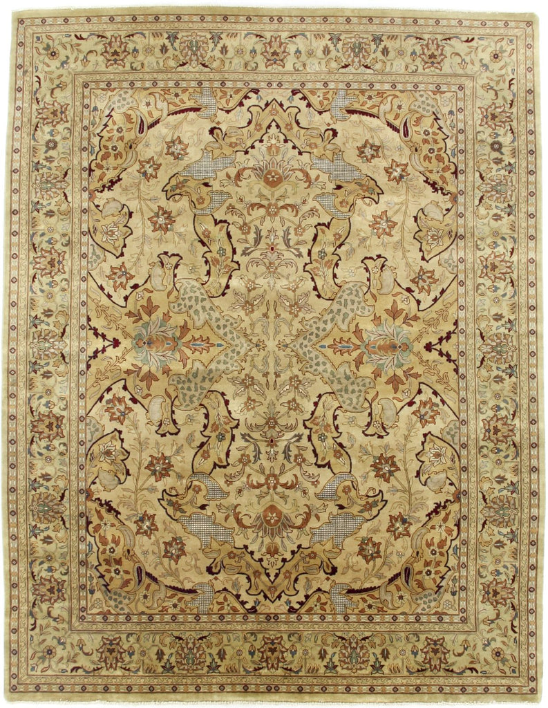 Exquisite Rugs Antique Weave Sultanabad 5990 Gold/Green Area Rug main image