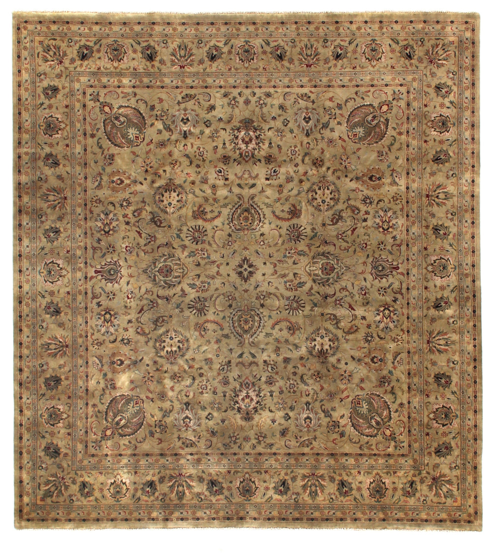 Exquisite Rugs Antique Weave Sultanabad 5991 Green Area Rug