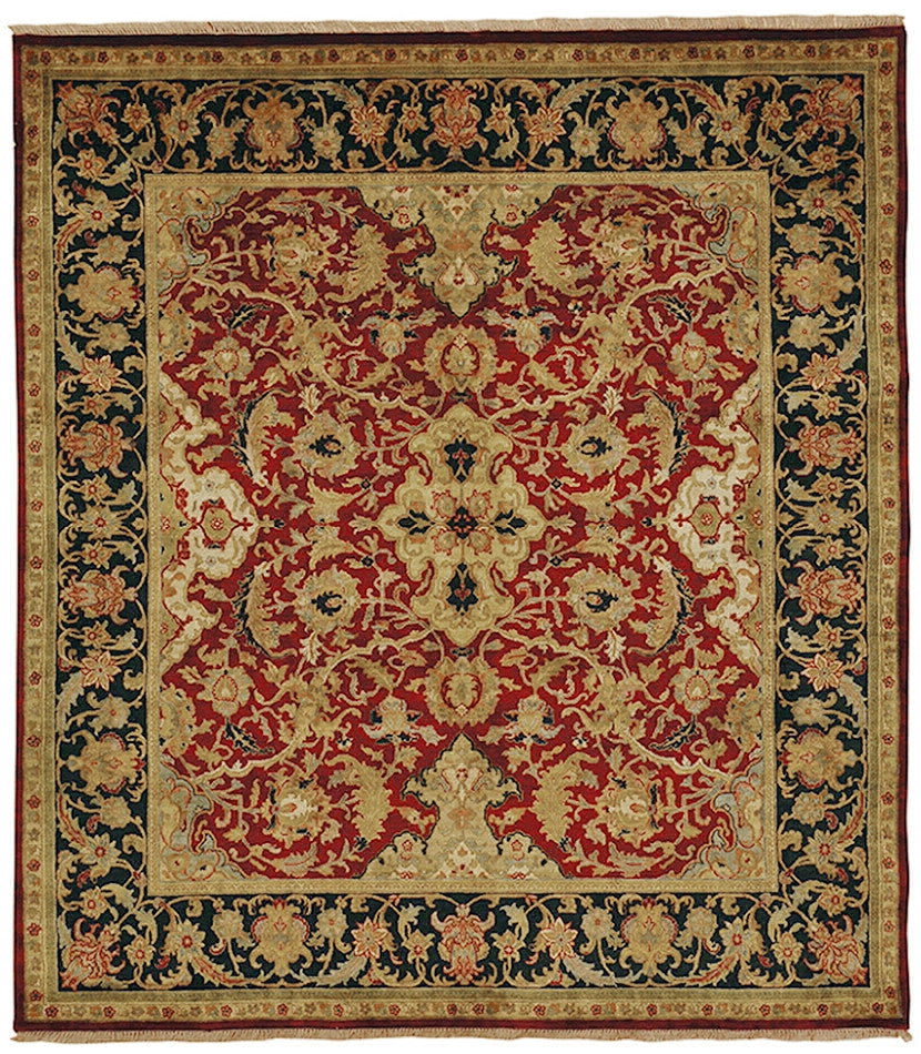 Exquisite Rugs Polonaise 6042 Burgundy Area Rug main image