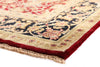 Exquisite Rugs Polonaise 6042 Burgundy Area Rug Corner Image