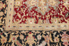 Exquisite Rugs Polonaise 6042 Burgundy Area Rug Pile Image