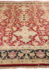 Exquisite Rugs Polonaise 6042 Burgundy Area Rug Lifestyle Image Feature