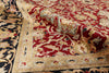 Exquisite Rugs Polonaise 6042 Burgundy Area Rug Lifestyle Image Feature