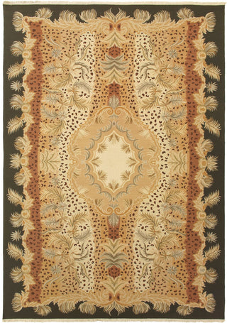 Exquisite Rugs Jungle 6053 White/Beige Area Rug main image