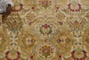 Exquisite Rugs Polonaise 6063 Ivory/Gold Area Rug Detail Image