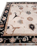 Exquisite Rugs Roman 6081 Ivory/Black Area Rug Pile Image