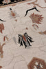 Exquisite Rugs Roman 6081 Ivory/Black Area Rug Detail Image