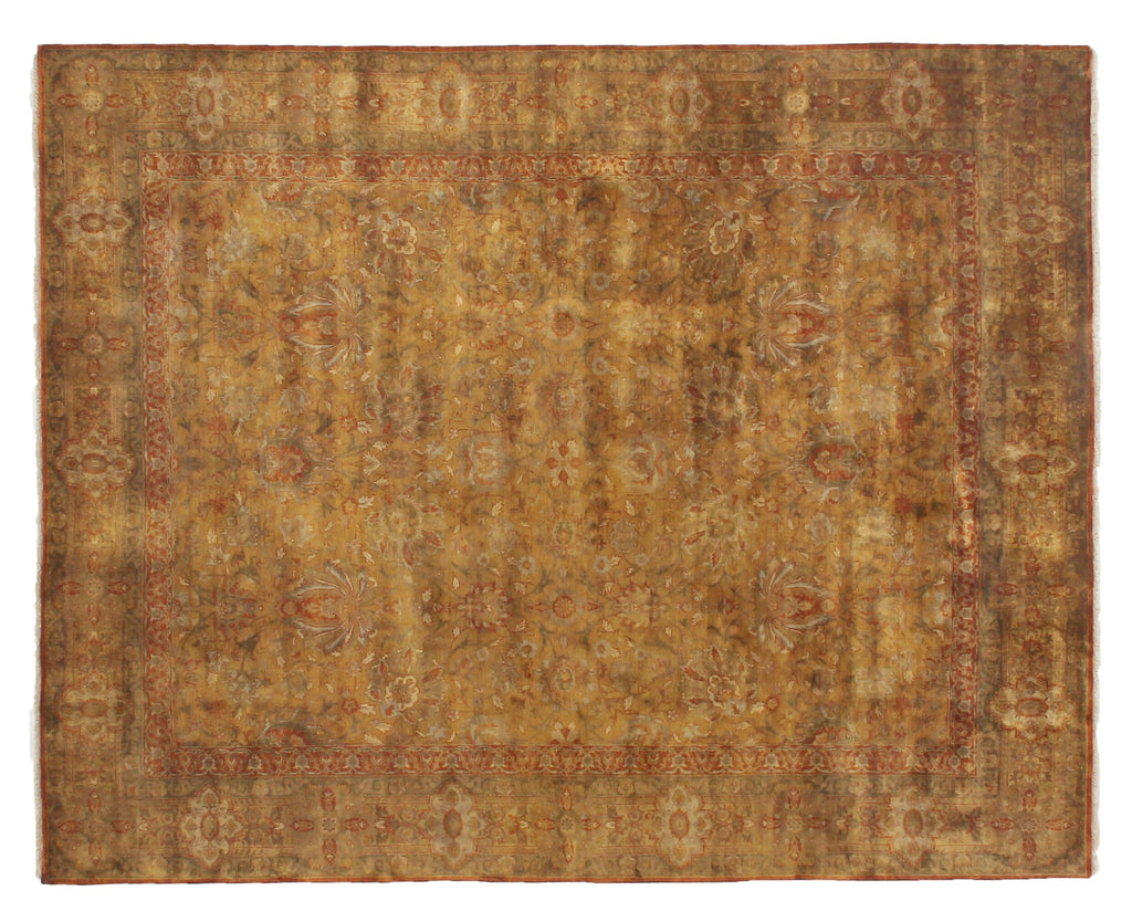 Exquisite Rugs Super Mashad 6115 Light Gold/Gray Area Rug main image