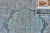 Exquisite Rugs Palace 6169 Ivory/Blue Area Rug by The Met Detail Image