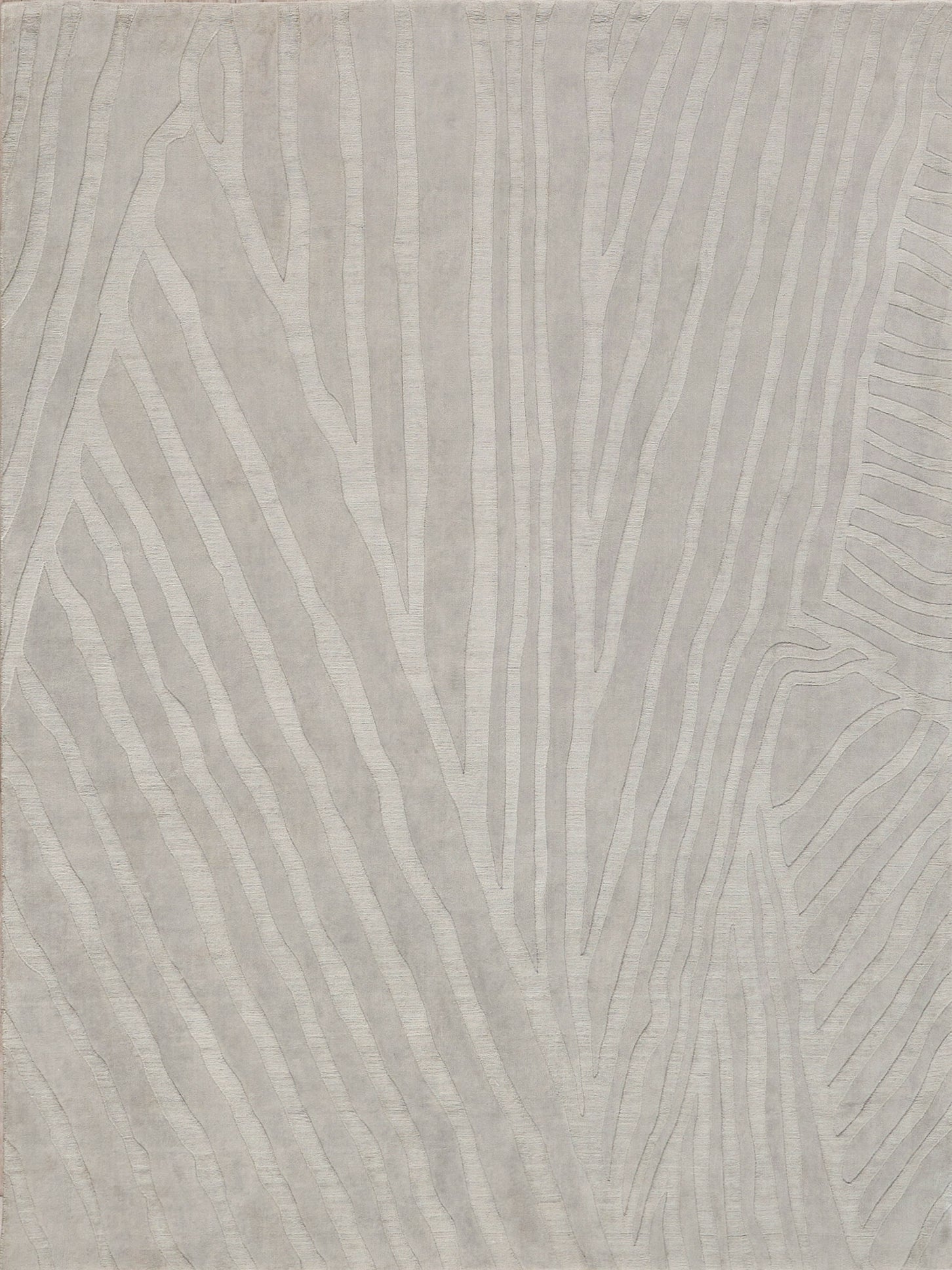 Exquisite Rugs Tempo 6189 Light Silver Area Rug