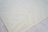 Exquisite Rugs Tempo 6193 Light Beige Area Rug Corner Image