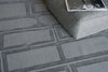 Exquisite Rugs Tempo 6209 Charcoal Gray Area Rug Lifestyle Image Feature