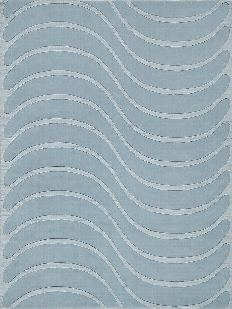 Exquisite Rugs Tempo 6234 Light Blue Area Rug main image