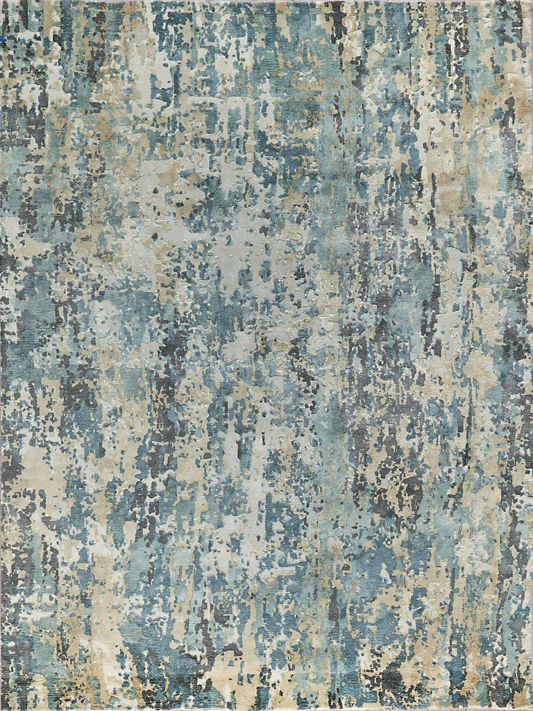 Exquisite Rugs Gianni 6250 Blue/Beige/Ivory Area Rug by The Met main image