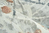 Exquisite Rugs Gianni 6251 Gray/Silver/Rust Area Rug by The Met Pile Image