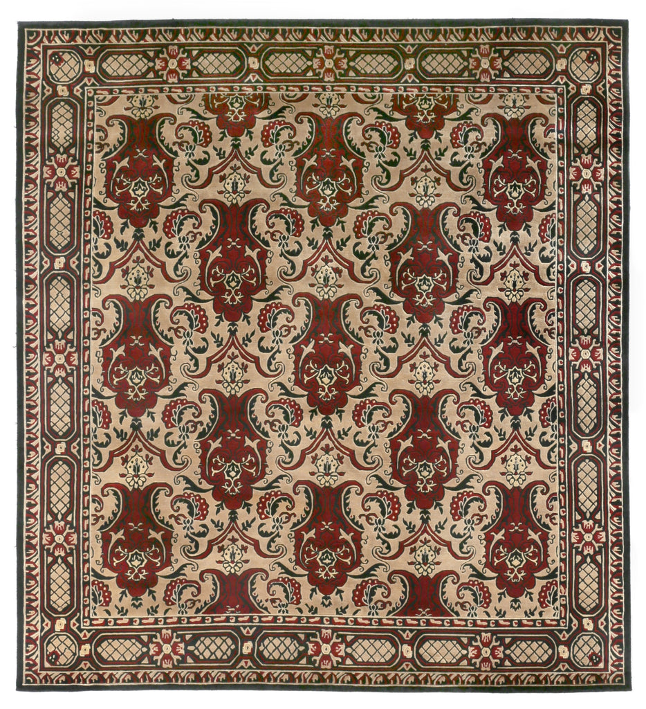 Exquisite Rugs Contemporary 6270 Black/Red Area Rug main image